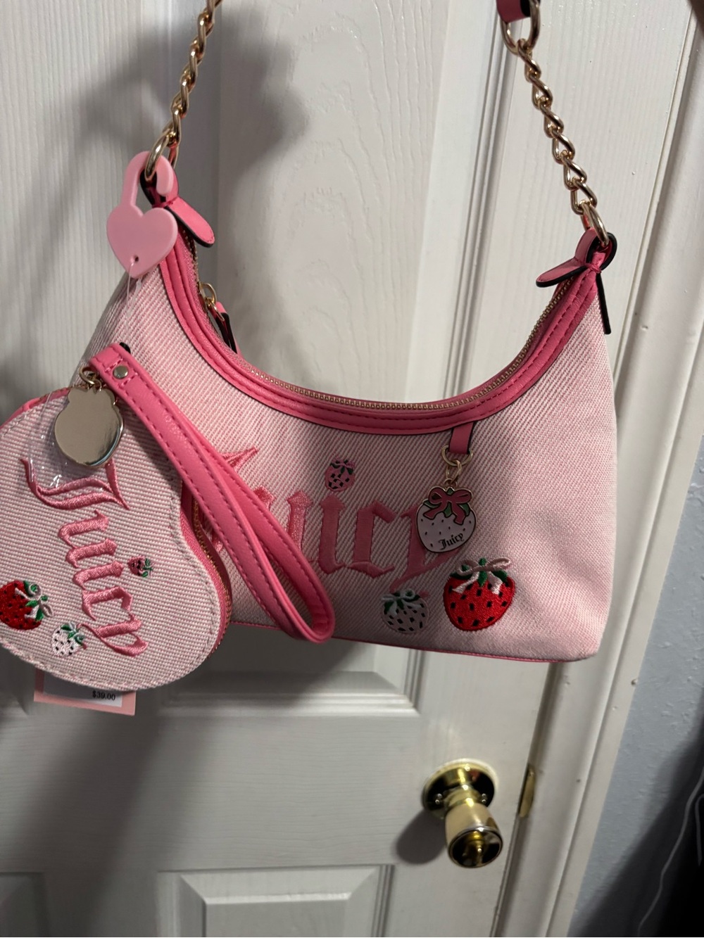 Juicy shoulder bag and heart wallet, new with tags